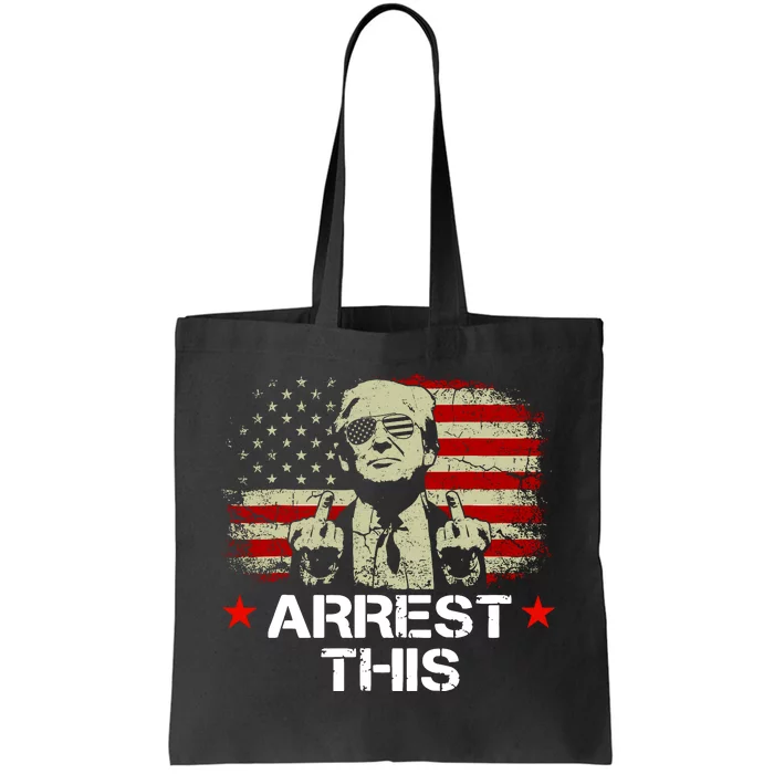 Trump Arrest This Funny Trump 2024 Convicted Felon Tote Bag