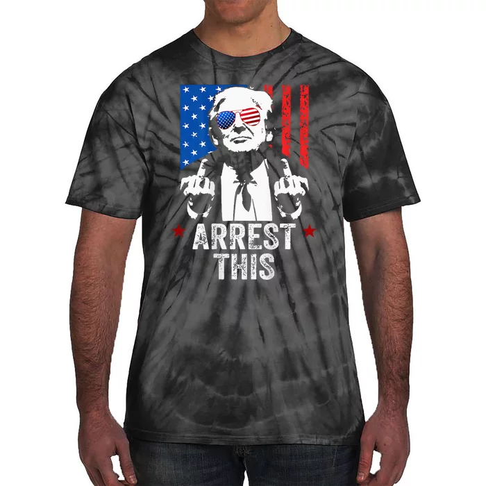 Trump Arrest This Tie-Dye T-Shirt