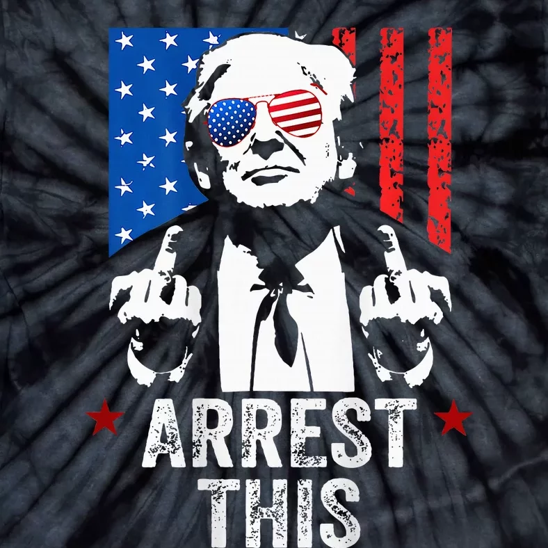 Trump Arrest This Tie-Dye T-Shirt