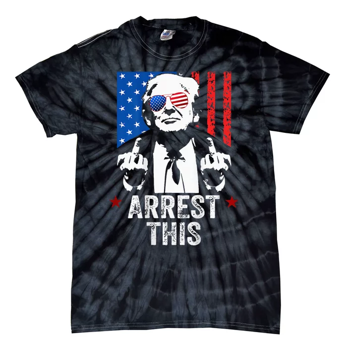 Trump Arrest This Tie-Dye T-Shirt