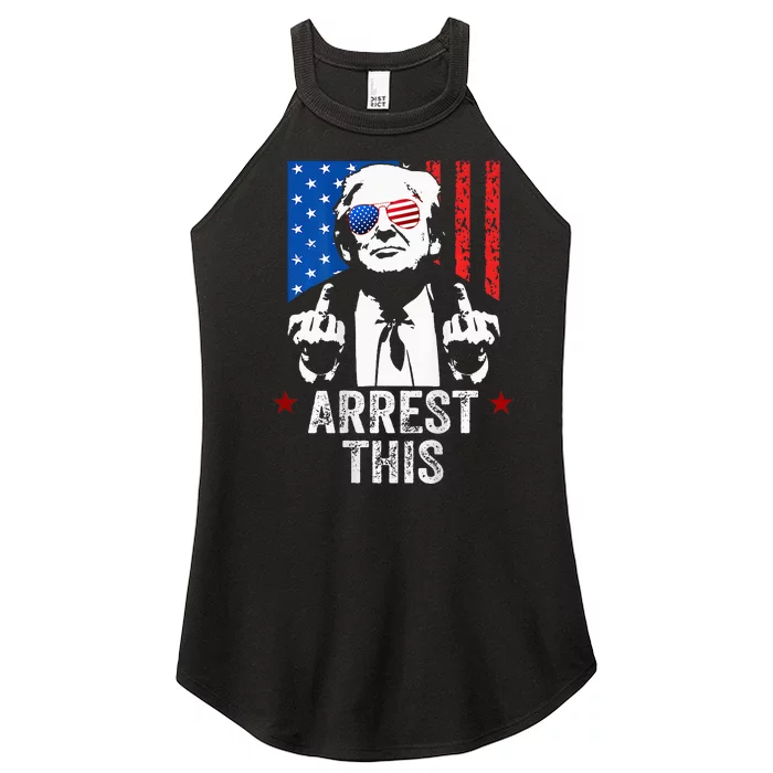 Trump Arrest This Women’s Perfect Tri Rocker Tank