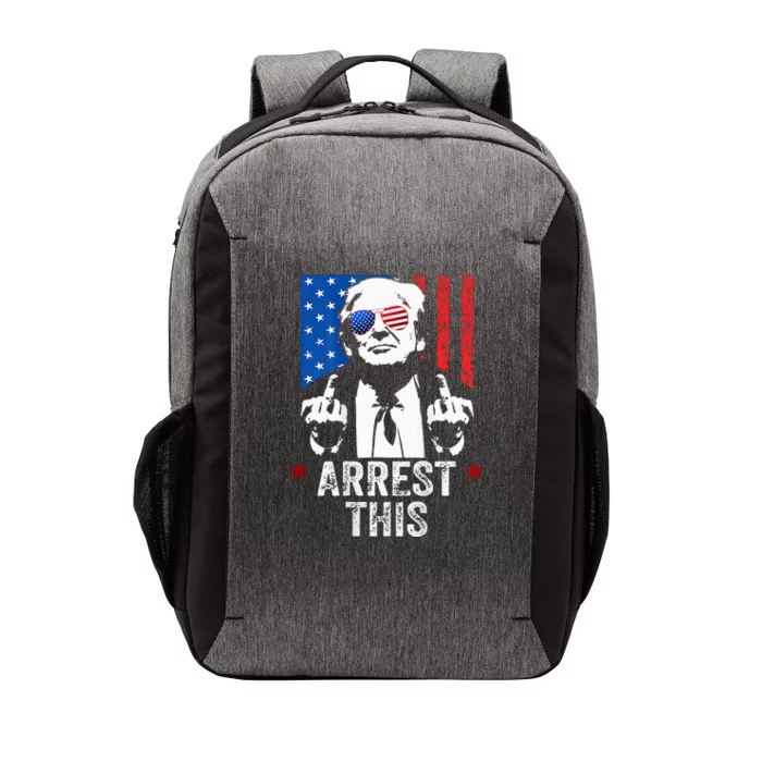 Trump Arrest This Vector Backpack