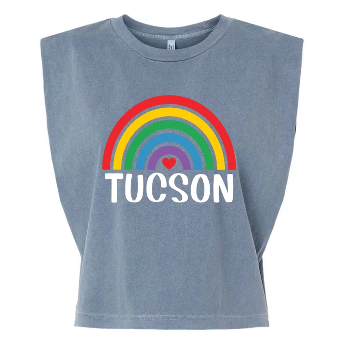 Tucson Arizona Travel I Love Tucson Usa Gift Garment-Dyed Women's Muscle Tee