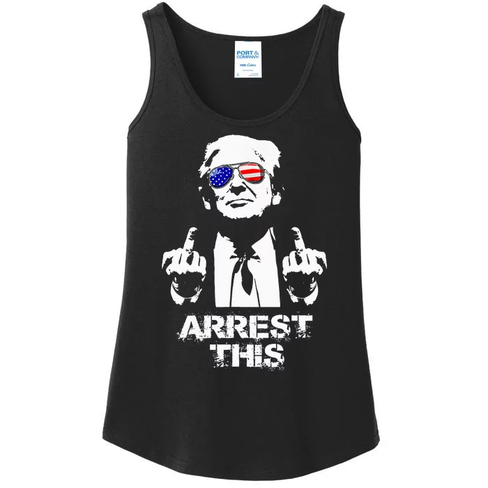 Trump Arrest This Ladies Essential Tank