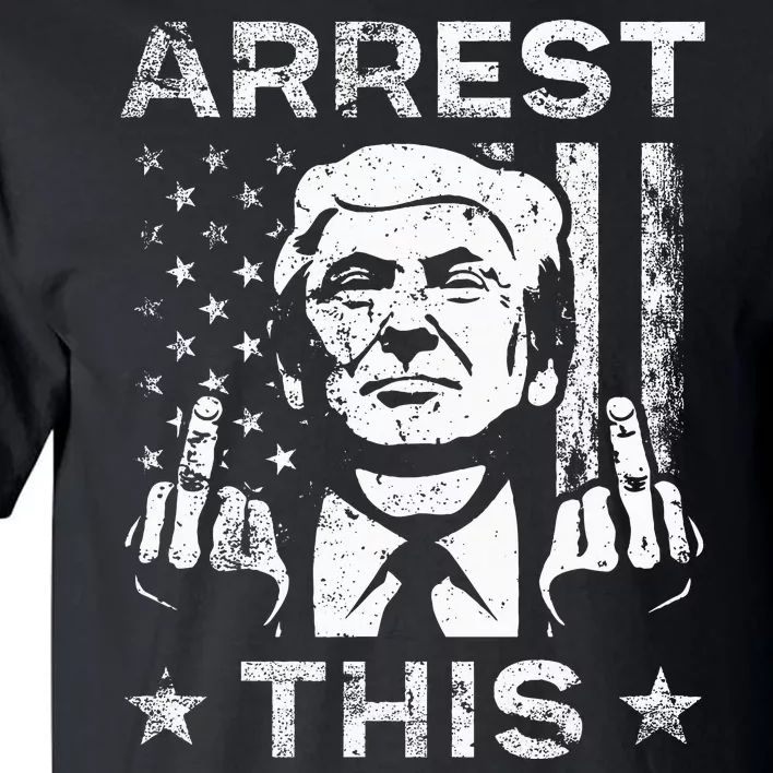 Trump Arrest This Fingers Tall T-Shirt