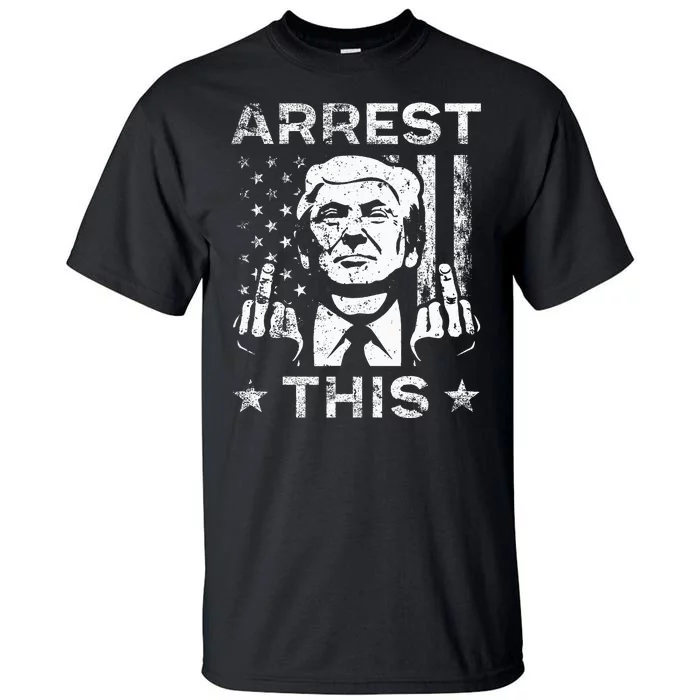 Trump Arrest This Fingers Tall T-Shirt