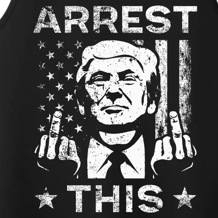 Trump Arrest This Fingers Performance Tank