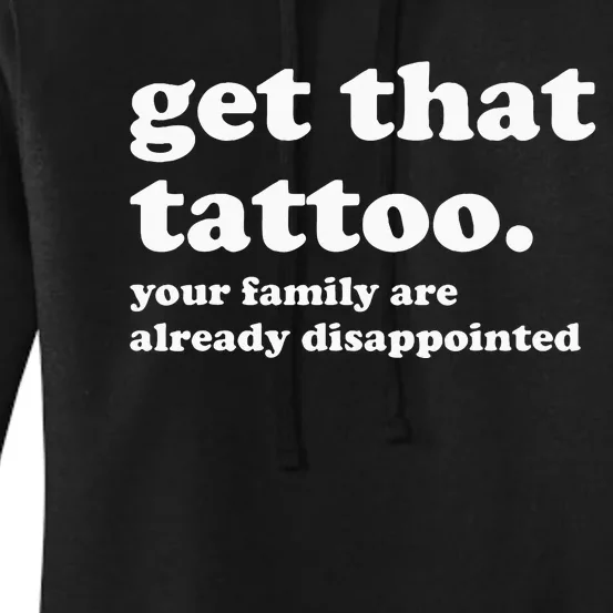 Tattoo Artist Tattoo Lover Tattooist Funny Saying Women's Pullover Hoodie