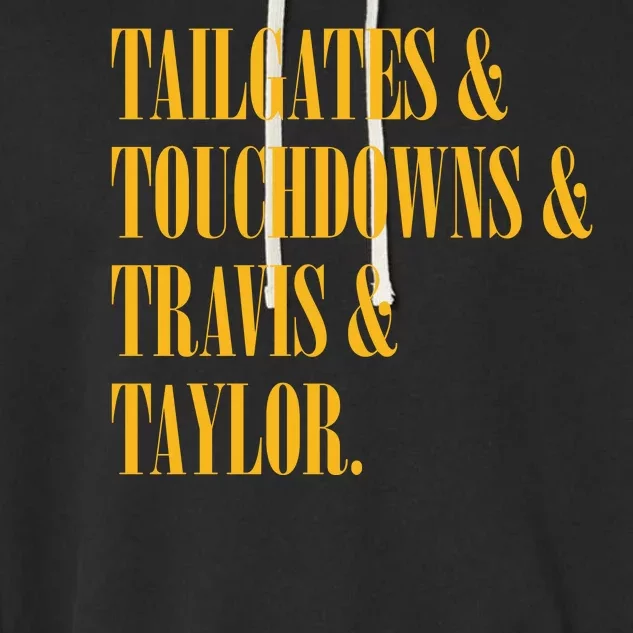 Tailgates And Touchdowns Garment-Dyed Fleece Hoodie