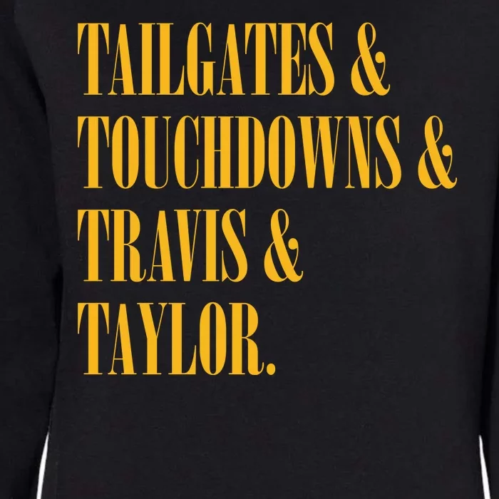 Tailgates And Touchdowns Womens California Wash Sweatshirt