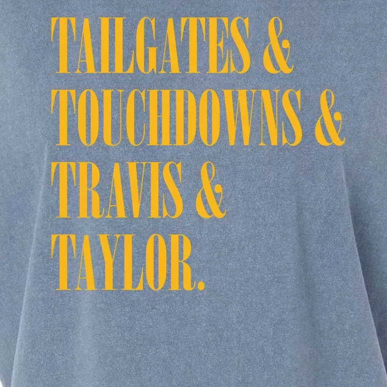 Tailgates And Touchdowns Garment-Dyed Women's Muscle Tee