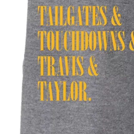 Tailgates And Touchdowns Doggie 3-End Fleece Hoodie