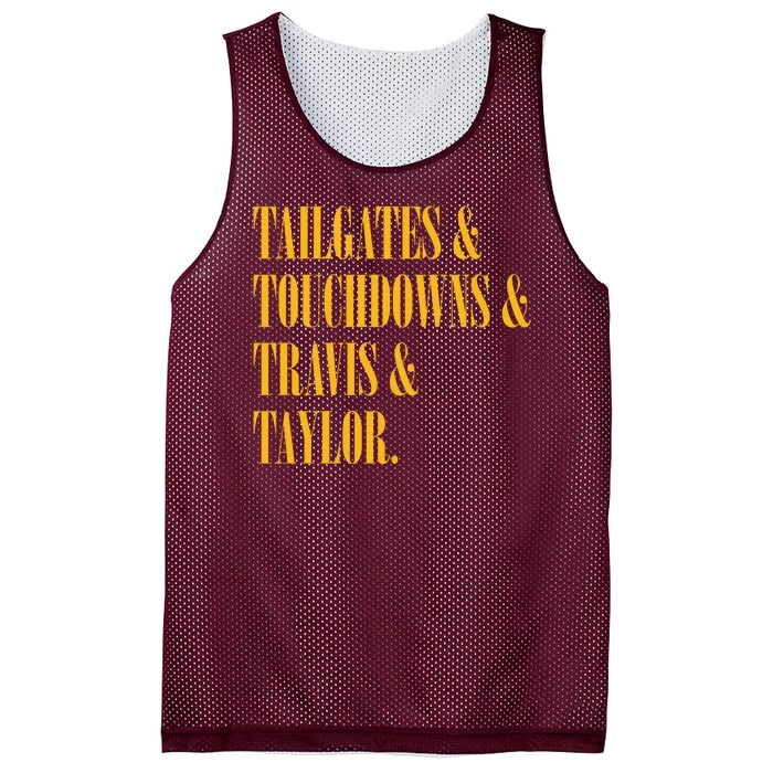 Tailgates And Touchdowns Mesh Reversible Basketball Jersey Tank