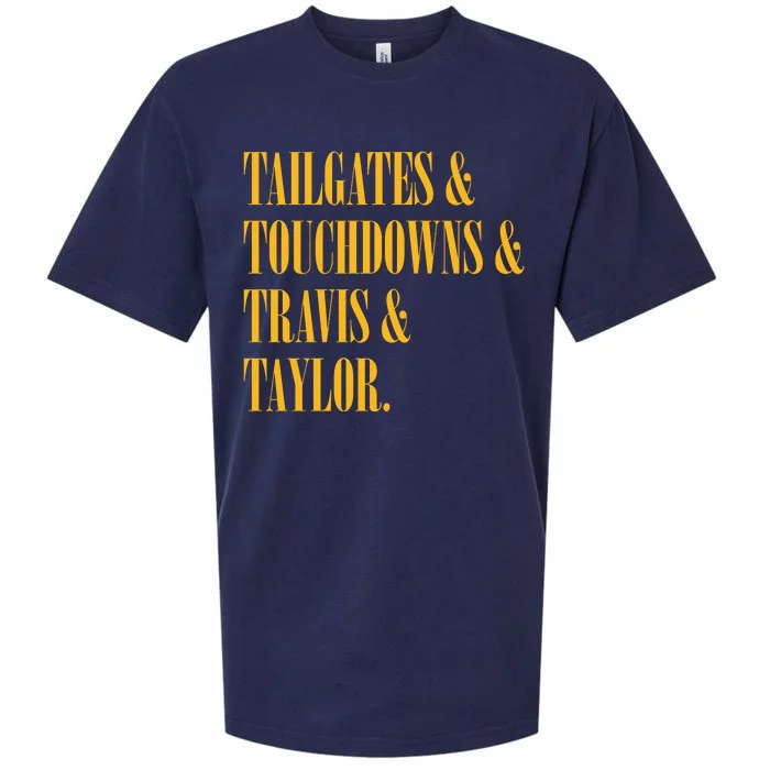 Tailgates And Touchdowns Sueded Cloud Jersey T-Shirt