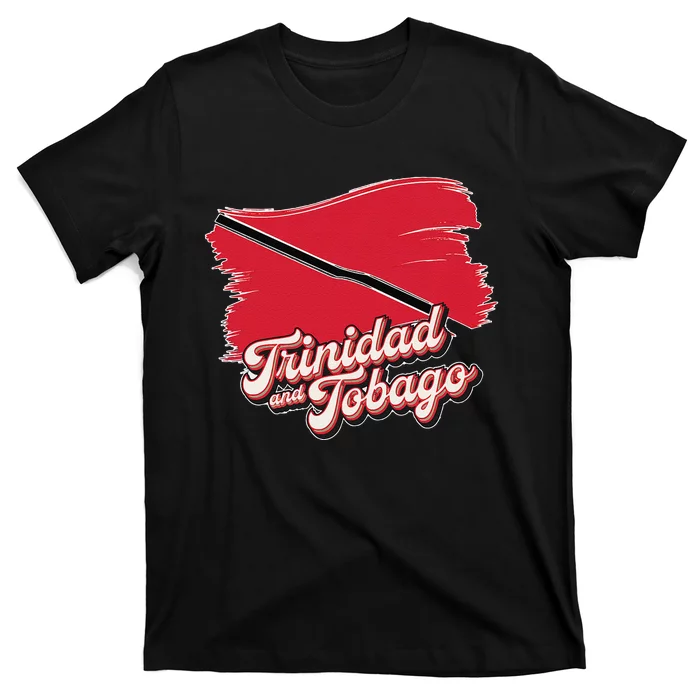 Trinidad And Tobago Hispanic Heritage Month Flag Statement T-Shirt