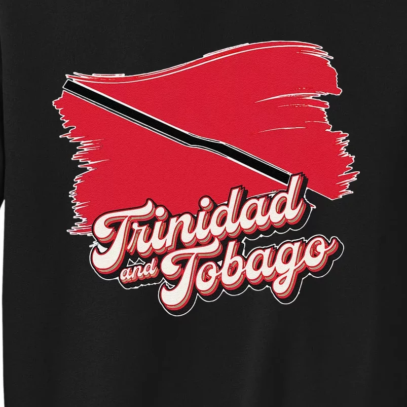 Trinidad And Tobago Hispanic Heritage Month Flag Statement Tall Sweatshirt