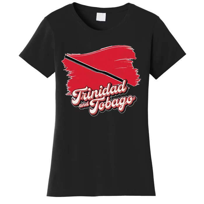 Trinidad And Tobago Hispanic Heritage Month Flag Statement Women's T-Shirt