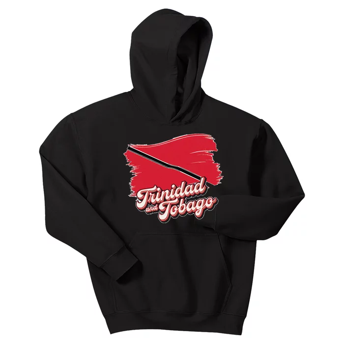 Trinidad And Tobago Hispanic Heritage Month Flag Statement Kids Hoodie