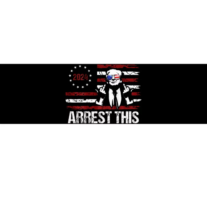 Trump Arrest This Funny Pro Trump 2024 Bumper Sticker