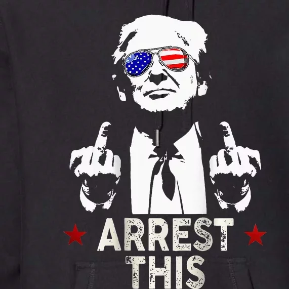 Trump Arrest This 2 Side Premium Hoodie