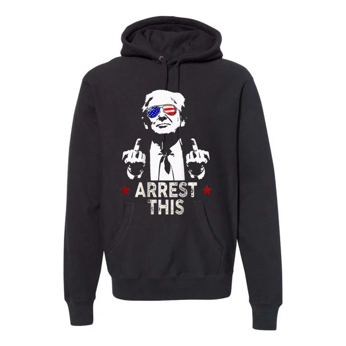 Trump Arrest This 2 Side Premium Hoodie