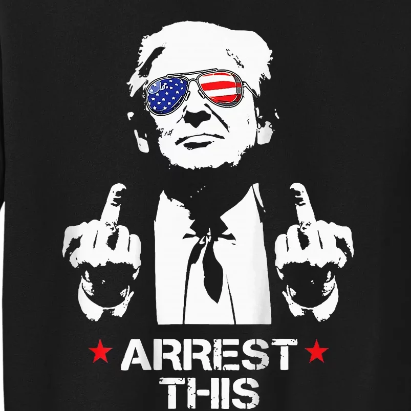 Trump Arrest This 2 Side Tall Sweatshirt