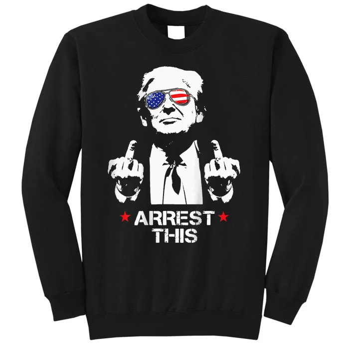 Trump Arrest This 2 Side Tall Sweatshirt