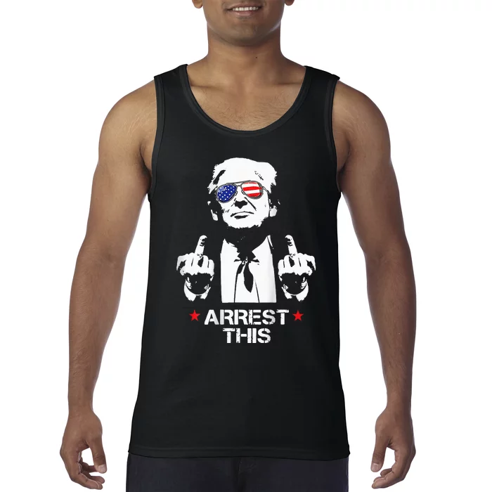 Trump Arrest This 2 Side Tank Top