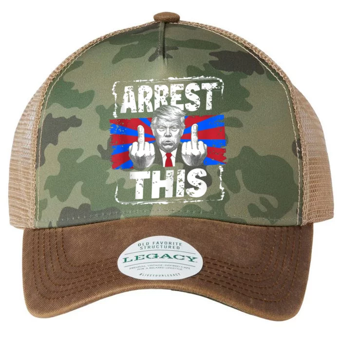 Trump Arrest This Fingers Pro Trump Legacy Tie Dye Trucker Hat