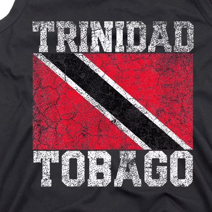 Trinidad And Tobago Flag National Pride Roots Country Family Tank Top