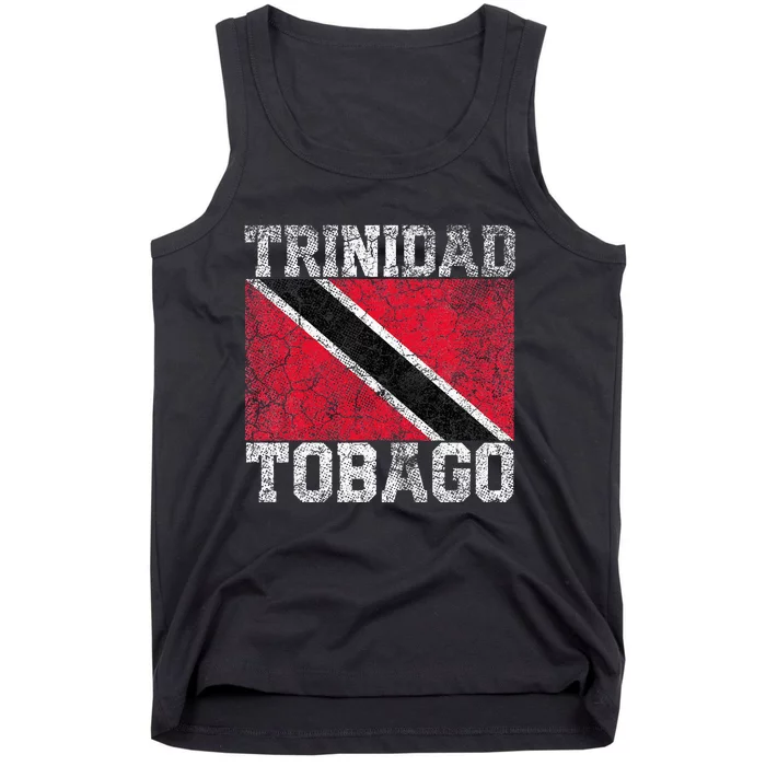 Trinidad And Tobago Flag National Pride Roots Country Family Tank Top