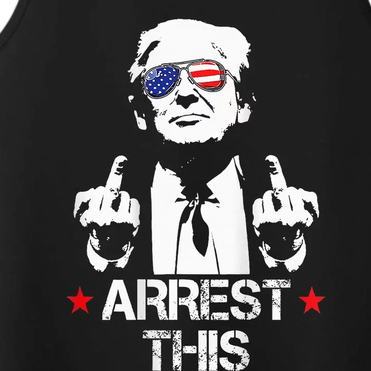 Trump Arrest This 2 Sided Trump 2024 Performance Tank