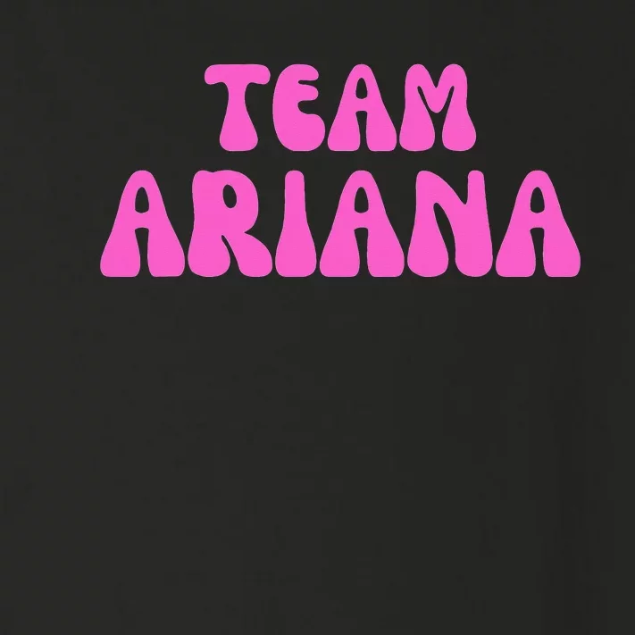 Team Ariana Toddler Long Sleeve Shirt