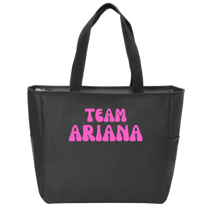 Team Ariana Zip Tote Bag