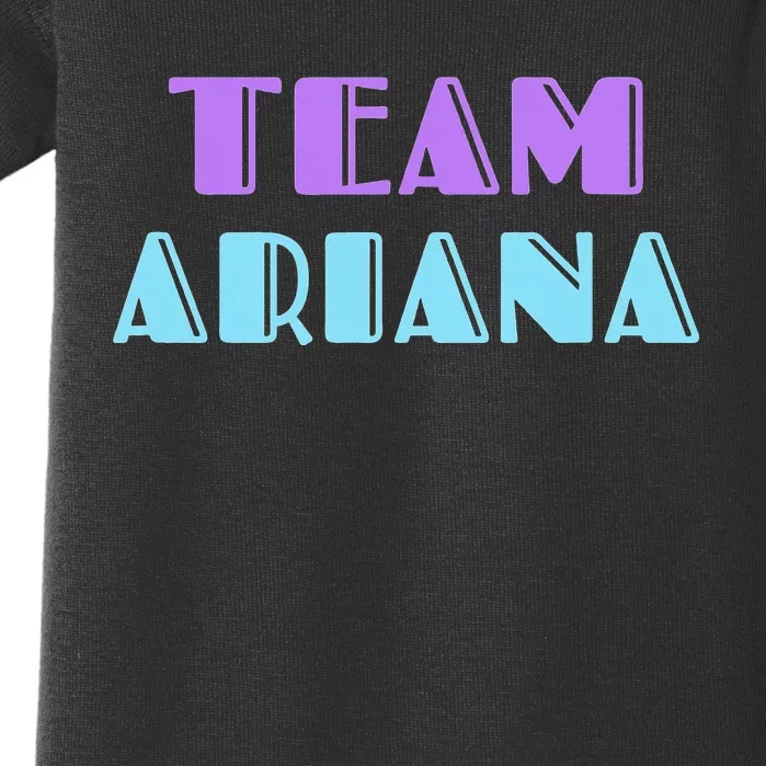 Team Ariana Baby Bodysuit