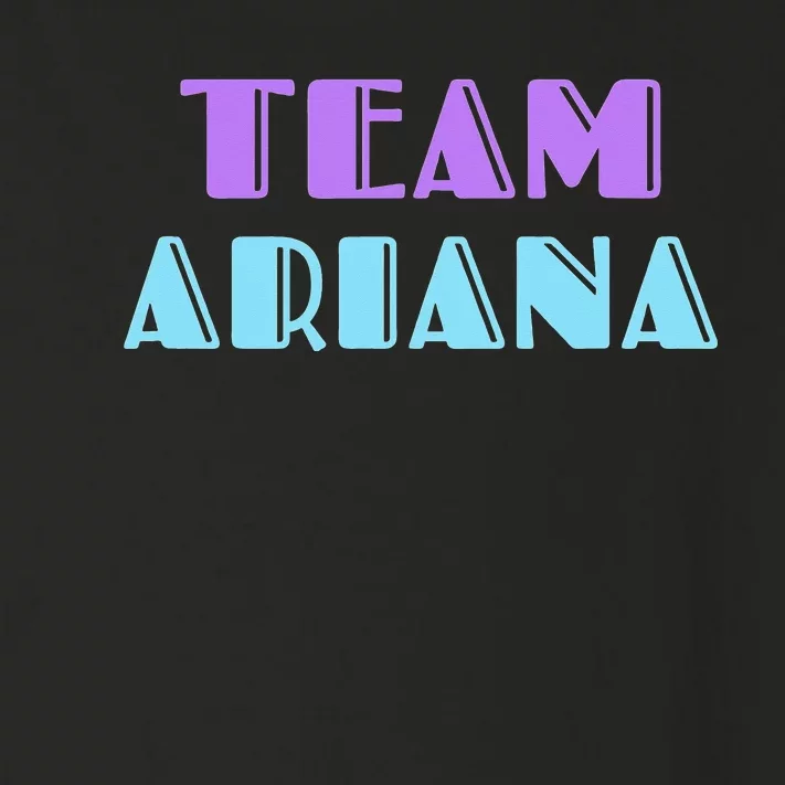 Team Ariana Toddler Long Sleeve Shirt