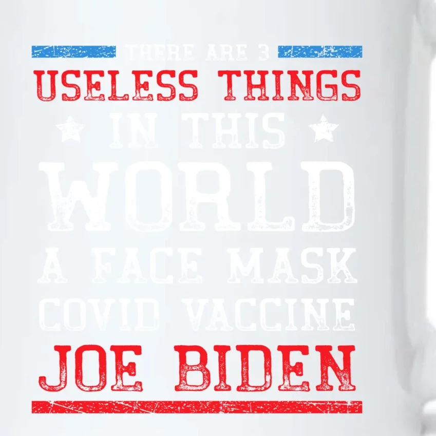 There Are Three Useless Things In This World Funny Biden Great Gift Black Color Changing Mug