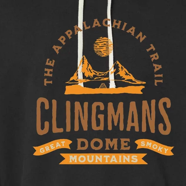 The Appalachian Trail Clingmans Dome Hiking Garment-Dyed Fleece Hoodie