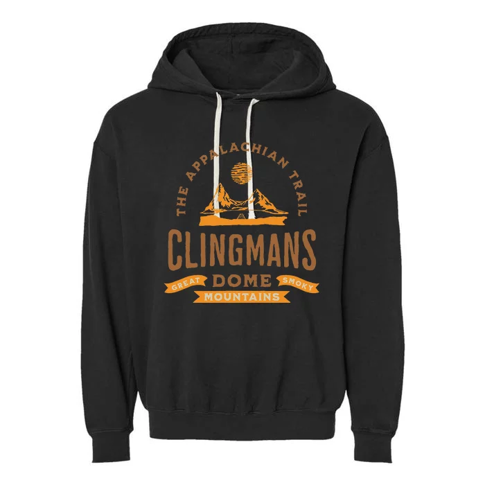 The Appalachian Trail Clingmans Dome Hiking Garment-Dyed Fleece Hoodie