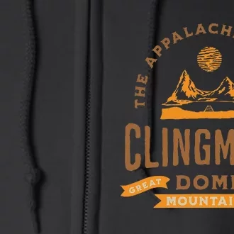 The Appalachian Trail Clingmans Dome Hiking Full Zip Hoodie