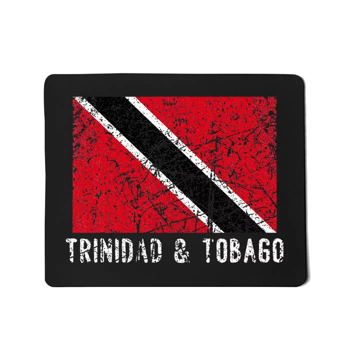 Trinidad And Tobago Distressed Caribbean Mousepad