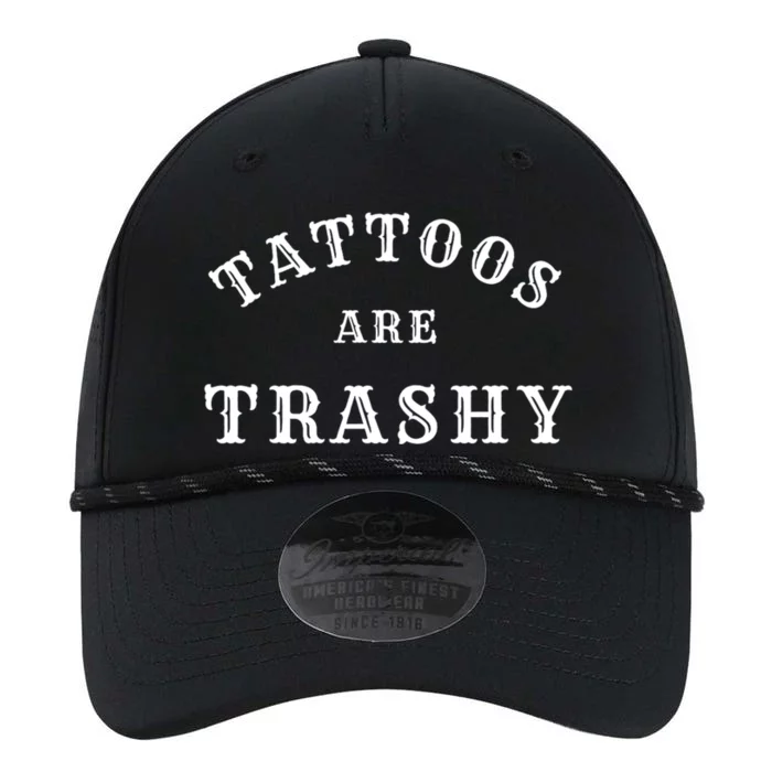 Tattoos Are Trashy Funny Sarcastic Tattoo Artist Performance The Dyno Cap