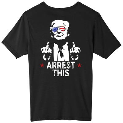 Trump Arrest This On Back Adult ChromaSoft Performance T-Shirt