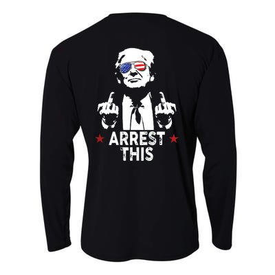 Trump Arrest This On Back Cooling Performance Long Sleeve Crew