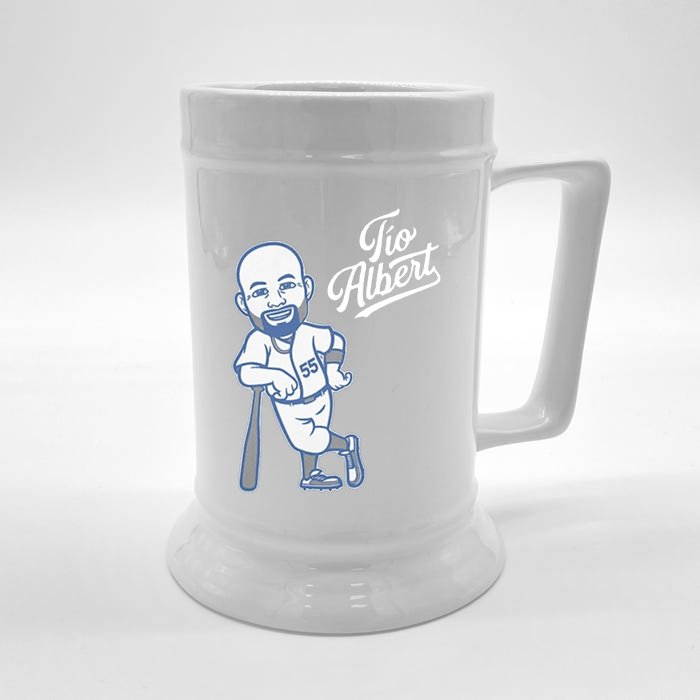 Tio Albert Front & Back Beer Stein