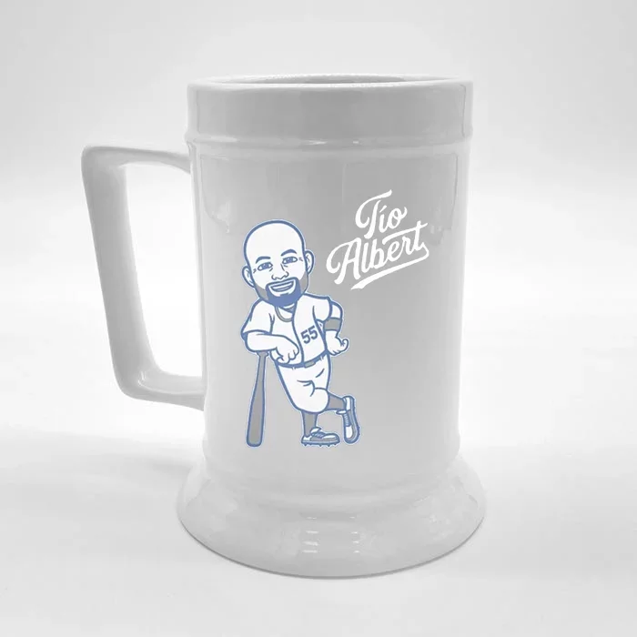 Tio Albert Front & Back Beer Stein