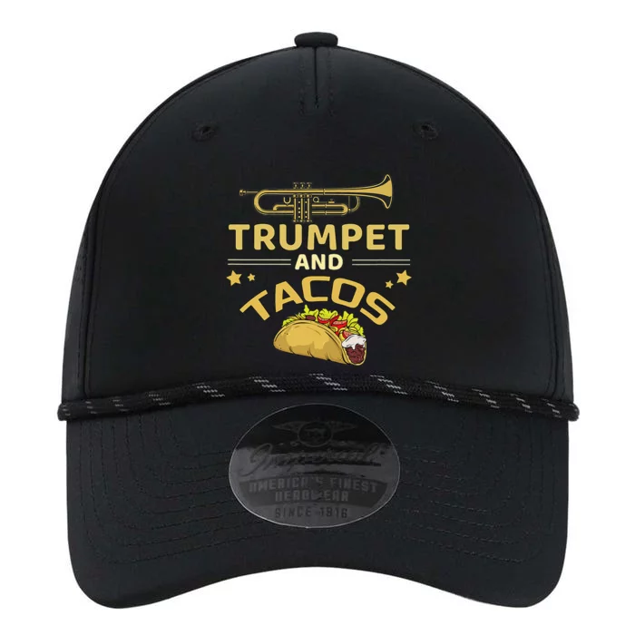 Trumpet And Tacos Lover Marching Band Trumpet Player Gift Performance The Dyno Cap