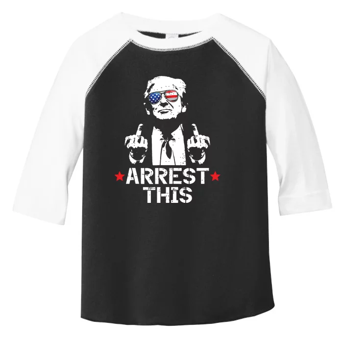 Trump Arrest This Toddler Fine Jersey T-Shirt