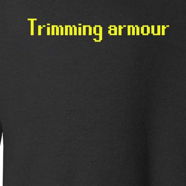 Trimming Armour Toddler Sweatshirt