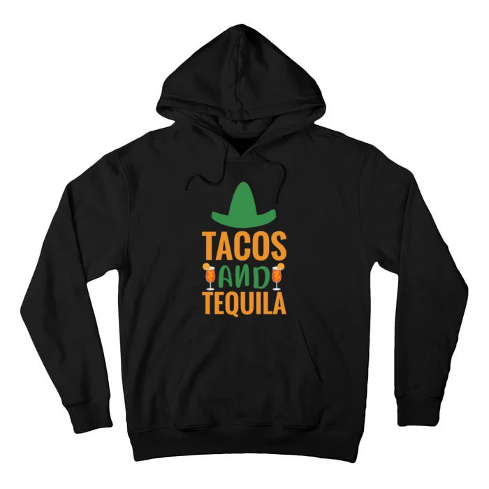 Tacos And Tequila Cinco De Mayo Costume Essential Tall Hoodie